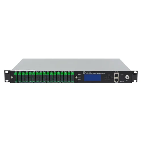 Оптический усилитель VERMAX для сетей КТВ, 2 входа, 32*17dBm выход, CWDM 1310/1490/1550, 1U Оптический усилитель VERMAX для сетей КТВ, 2 входа, 32*17dBm выход, CWDM 1310/1490/1550, 1U